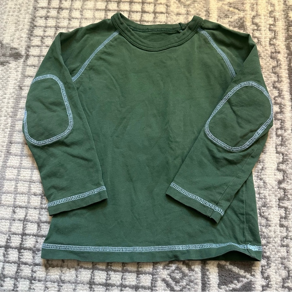 Mini Boden Green Long sleeve Shirt 2/3